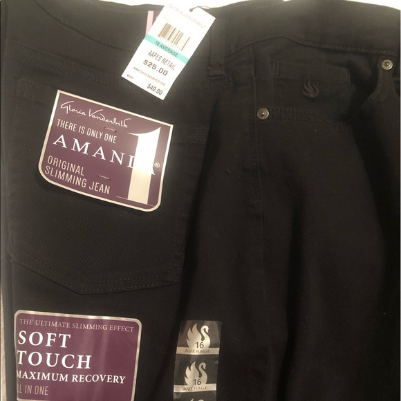 Gloria Vanderbilt Amanda Jeans - Picture 1 of 1